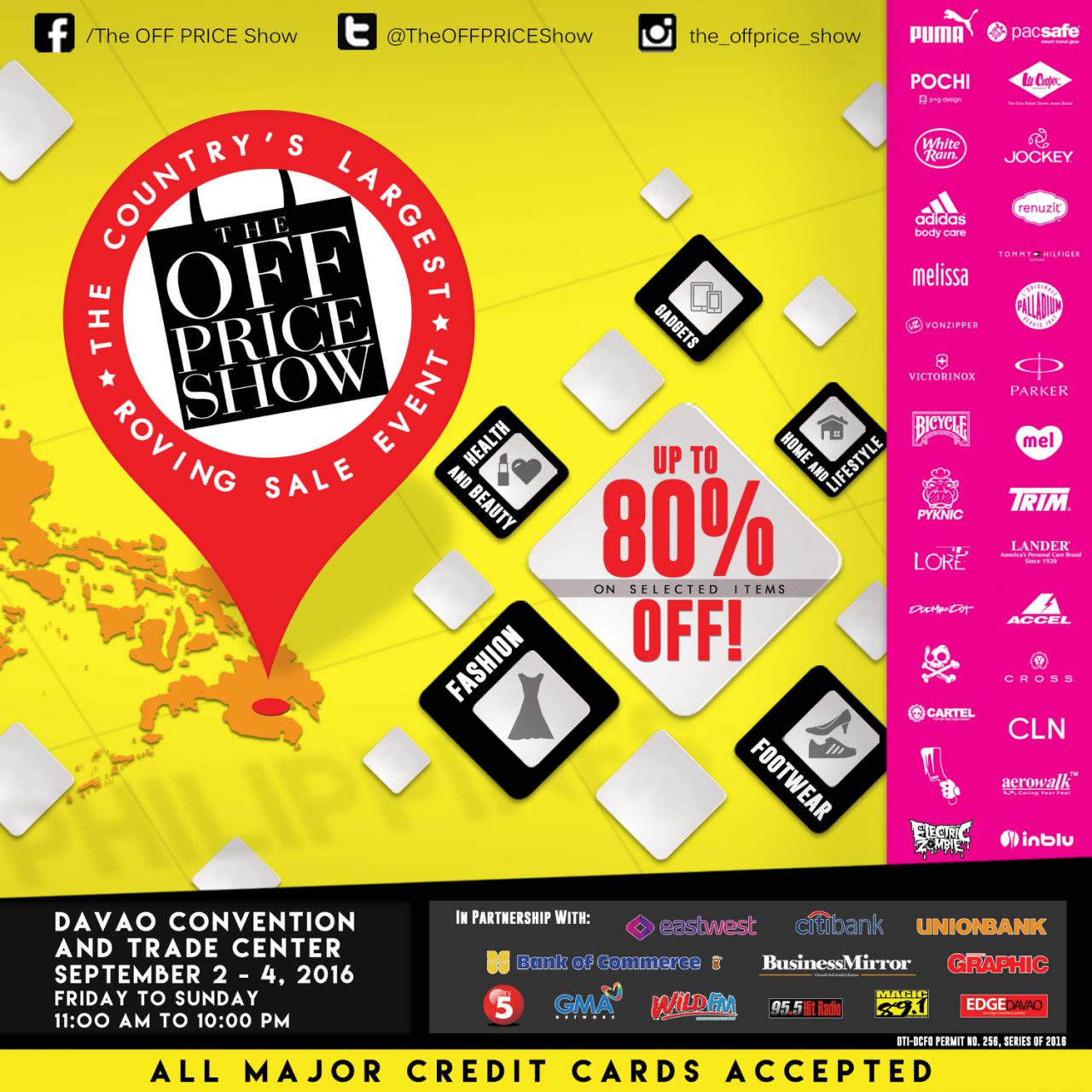 The Off Price Show Davao 2016 this September My Davao City