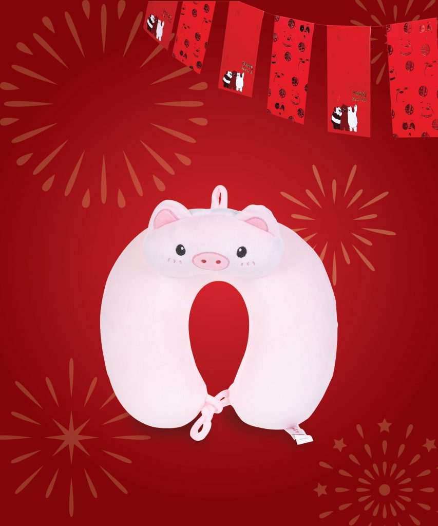 miniso pig pillow