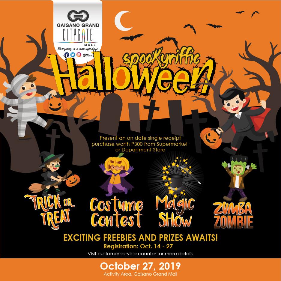 Davao Halloween 2019 Events My Davao City Events Davao Halloween 2019